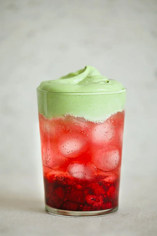 Que faut-il pour réussir un mojito matcha à la framboise ?