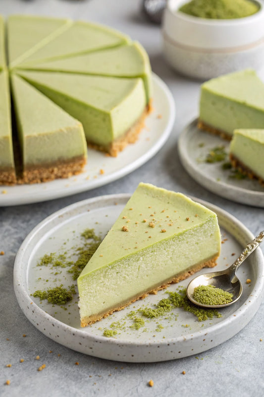 Comment obtenir un cheesecake au matcha parfaitement crémeux ?